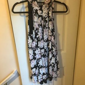 Sienna Sky Halter Floral Tunic Top